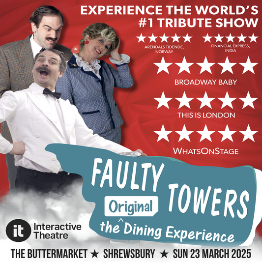 Faulty Towers The Dining Experience - (1pm)  ⭐️⭐️⭐️⭐️⭐️