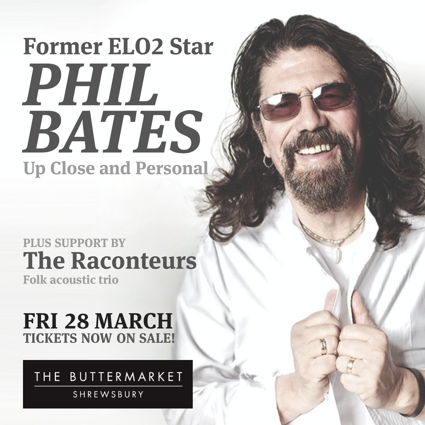 ELO 2 Star – Phil Bates + special guest: The Raconteurs